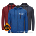 အမျိုးသားများအတွက် Mens Cotton Zipper Hoodie